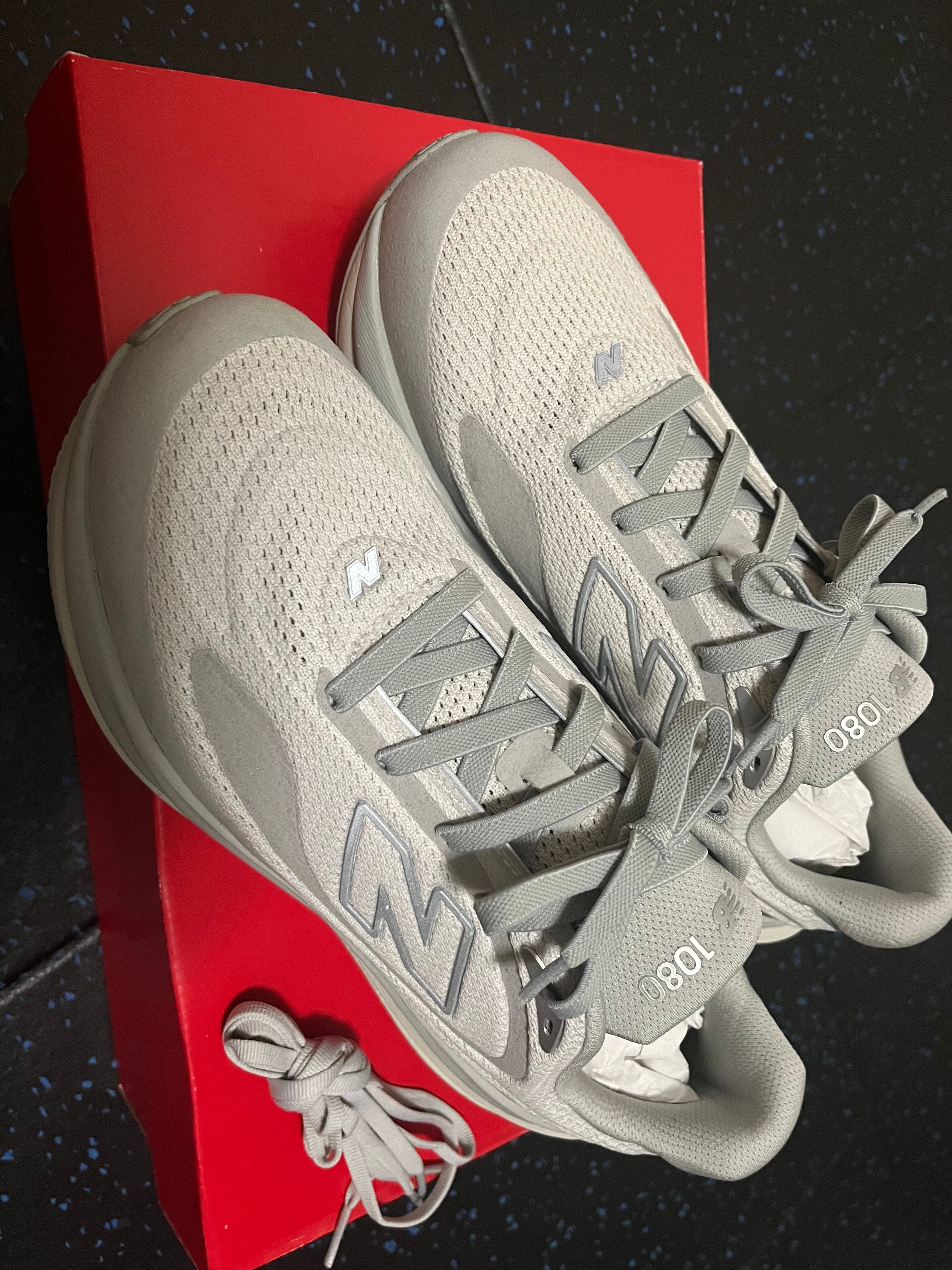 New Balance 1080V15 Grey Days "Grey Matter/Silver Metallic"