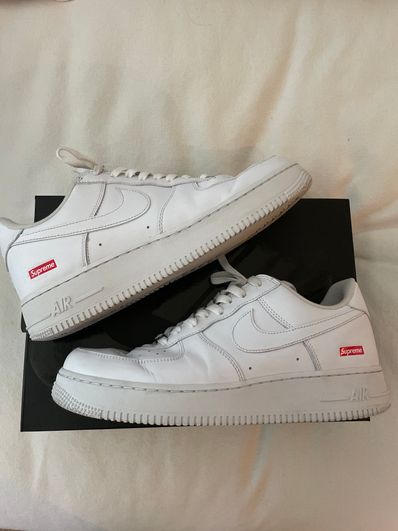 Supreme × Nike Air Force 1 Low "White"
