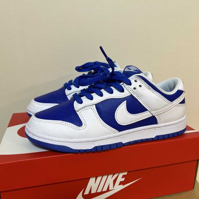 Nike Dunk Low Retro "Racer Blue and White"