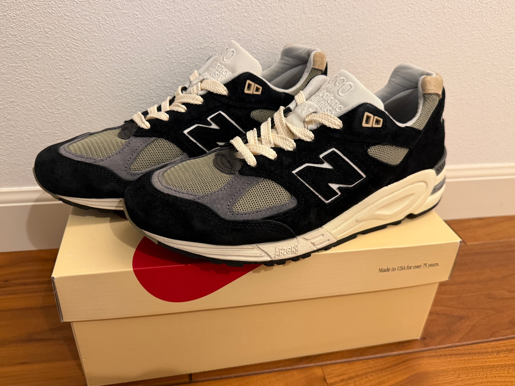 New Balance 990V2 "Black/True Camo"