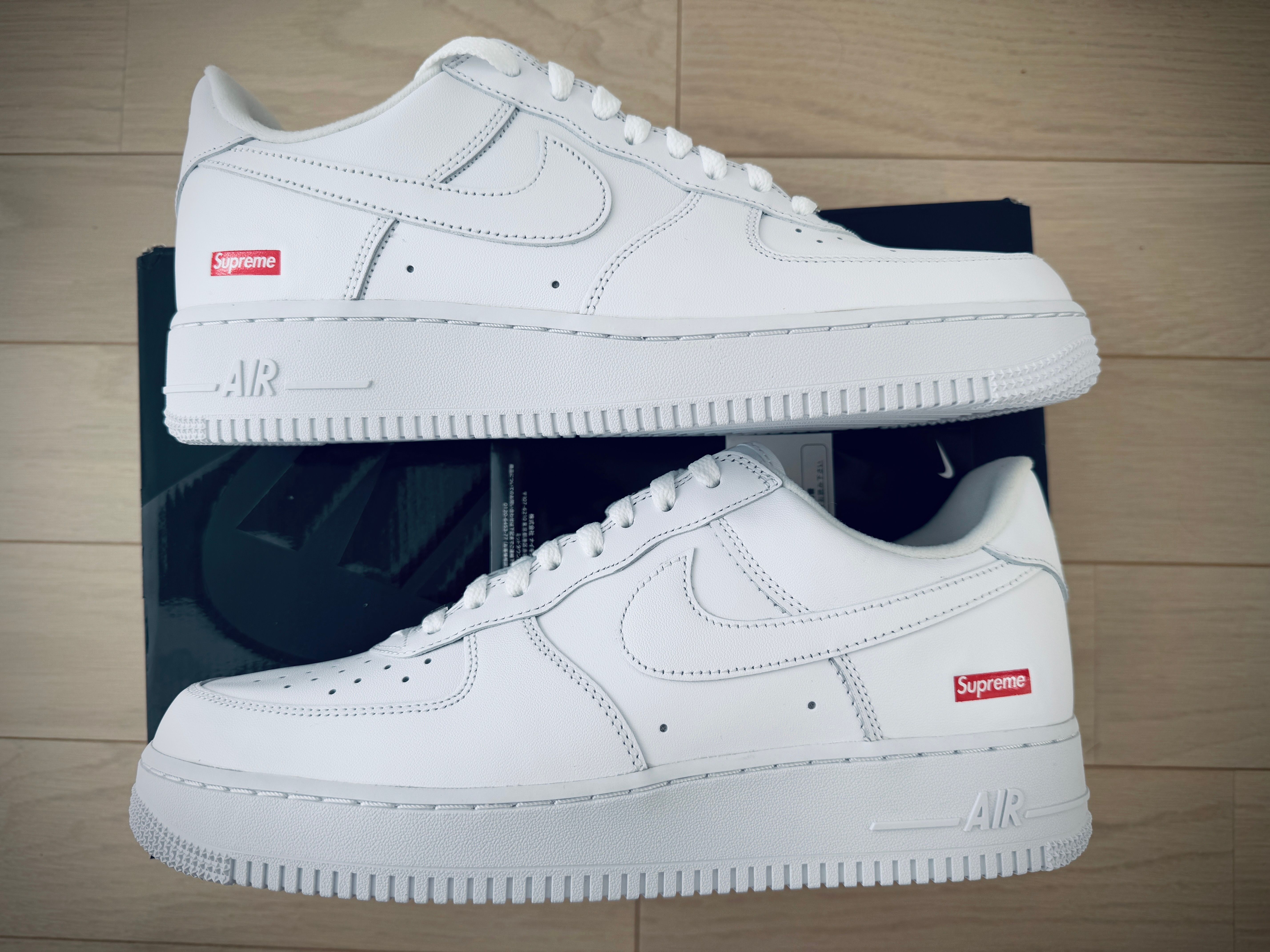 Supreme × Nike Air Force 1 Low "White"