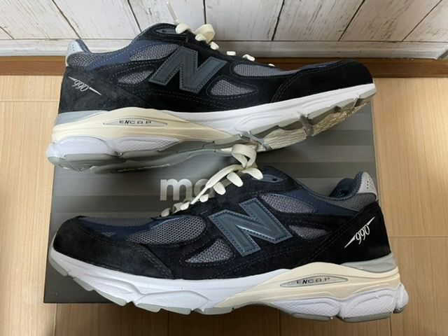 KITH Ronnie Fieg × New Balance 990V3 "Genesis/Navy"