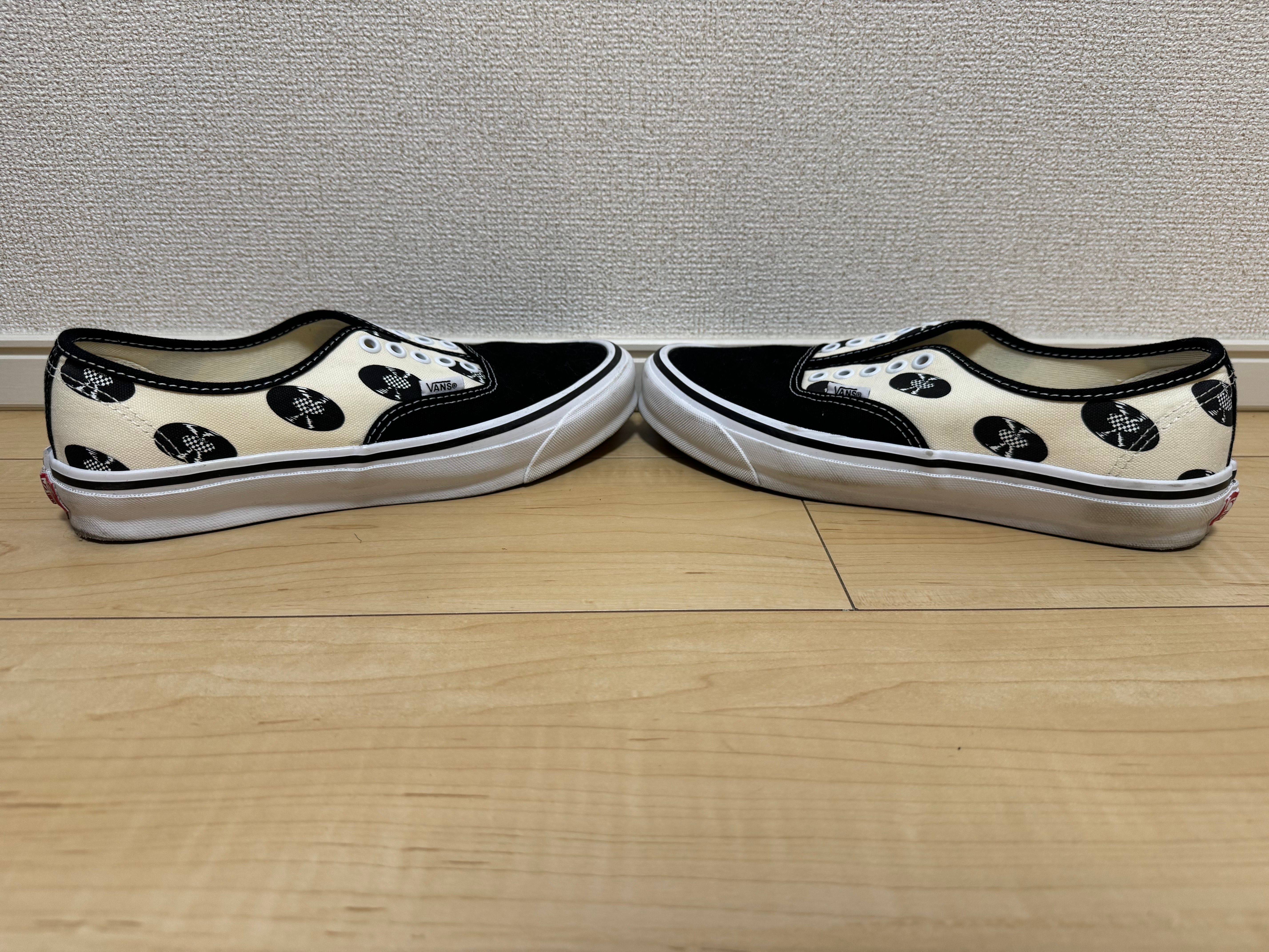 WACKO MARIA × Vans Vault OG Authentic LX "Classic White-Records"