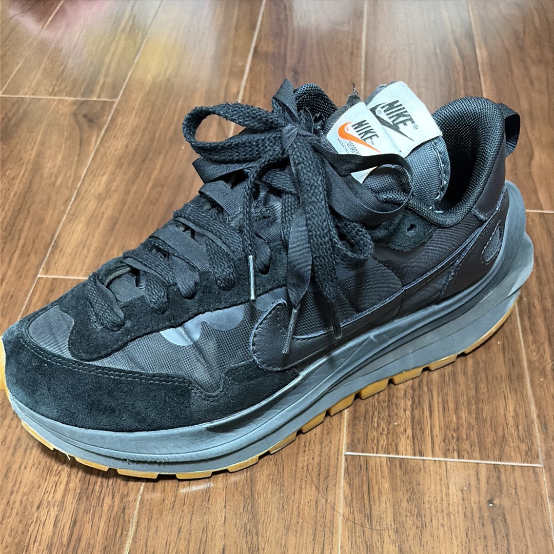sacai × Nike Vapor Waffle "Black Gum"