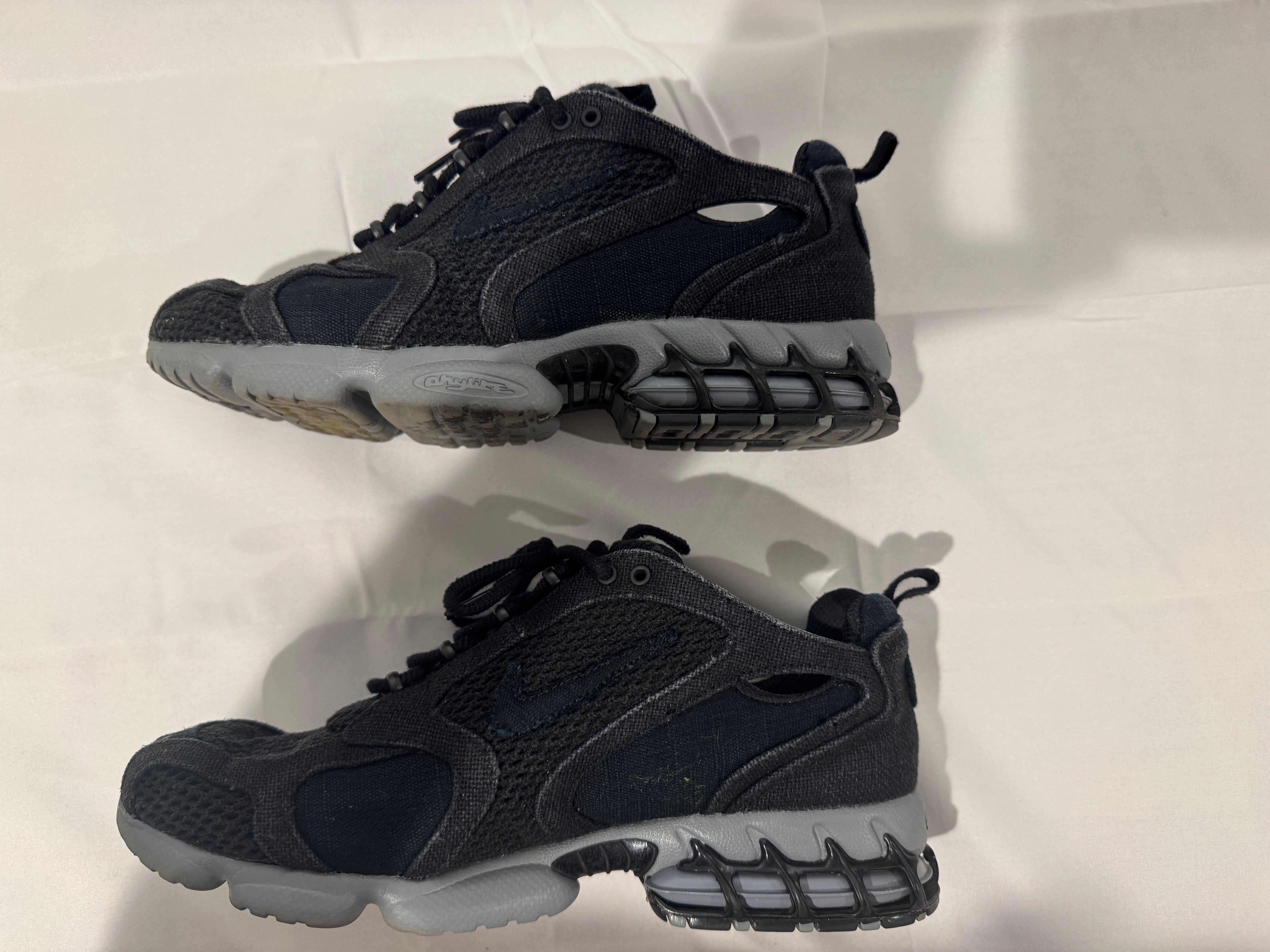 Stussy × Nike Air Zoom Spiridon Cage 2 "Black"