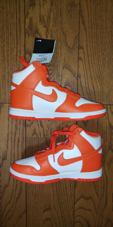 NIKE Women's DUNK HIGH "ORANGE BLAZE"