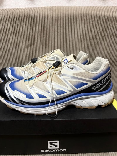 Salomon XT-6 Skyline "Bleached Sand/Dazzling Blue"