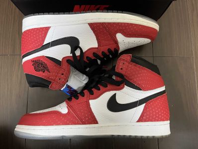 Spiderman × Nike Air Jordan 1 Origin Story "Gym Red/White/Photo Blue/Black"