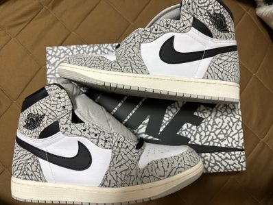 Nike Air Jordan 1 High OG "White Cement/Safari"