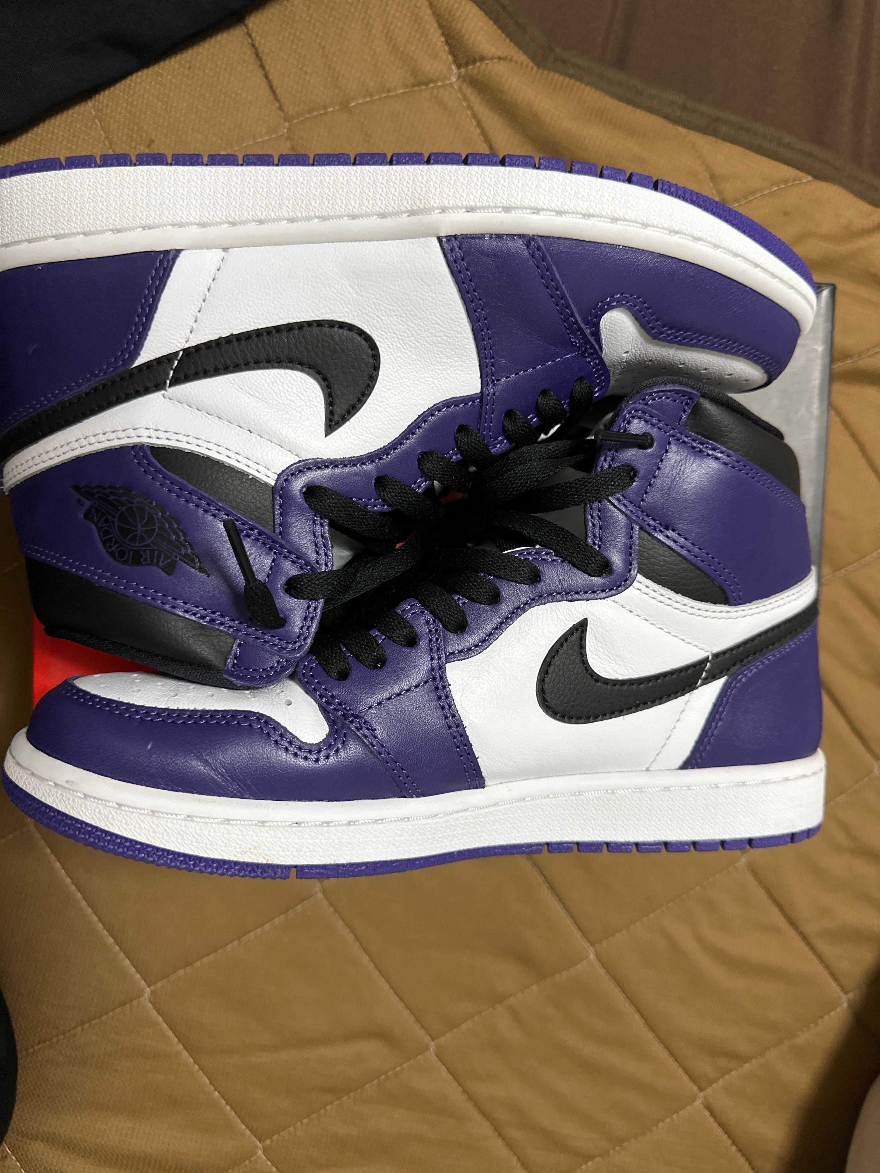 Nike Air Jordan 1 Retro High OG "Court Purple White/Black" (2020)   