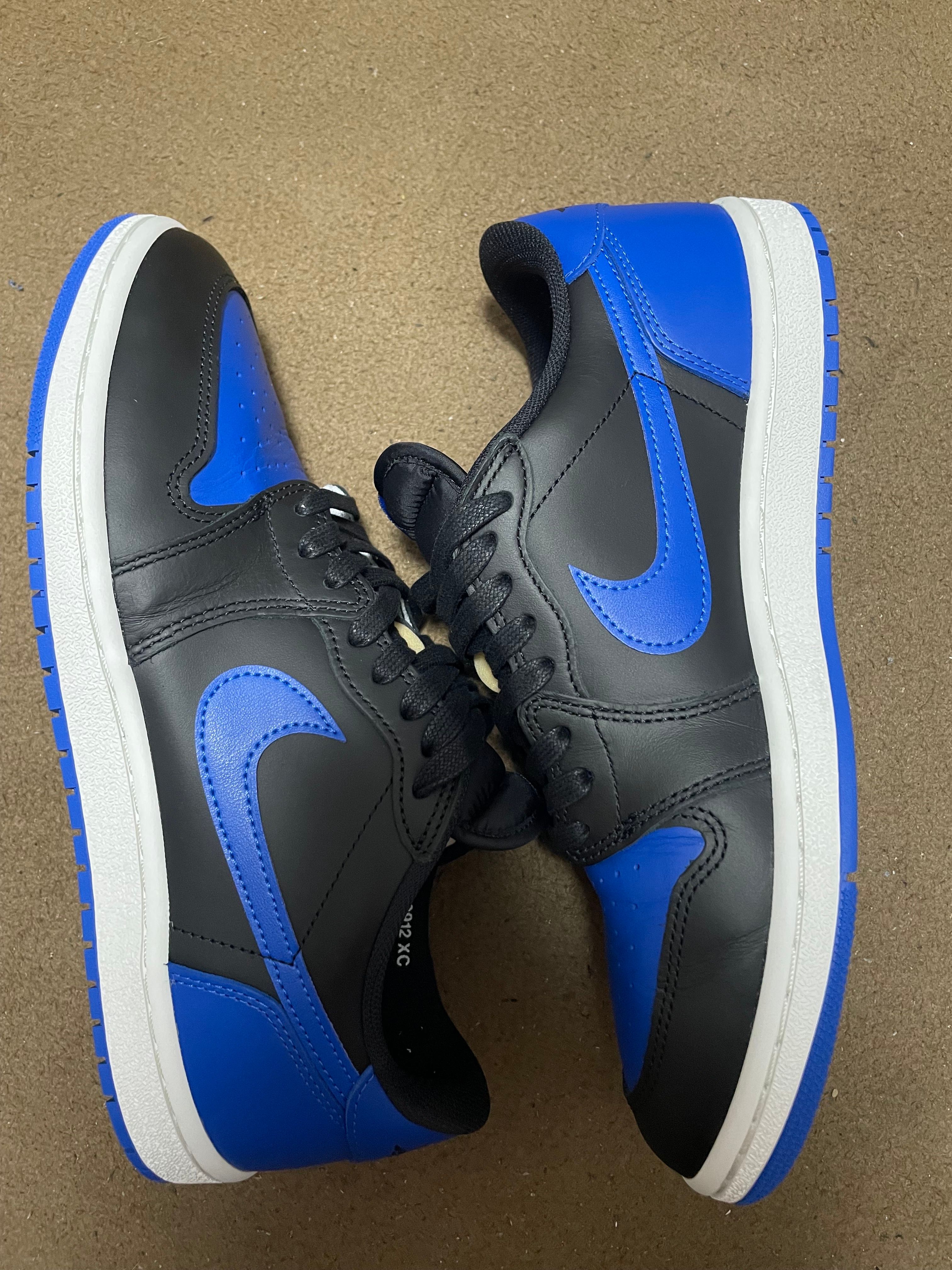 Nike Air Jordan 1 Low '85 "Black and Royal Blue"