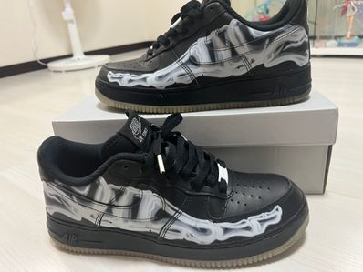 Nike Air Force 1 Low "Black Skeleton"