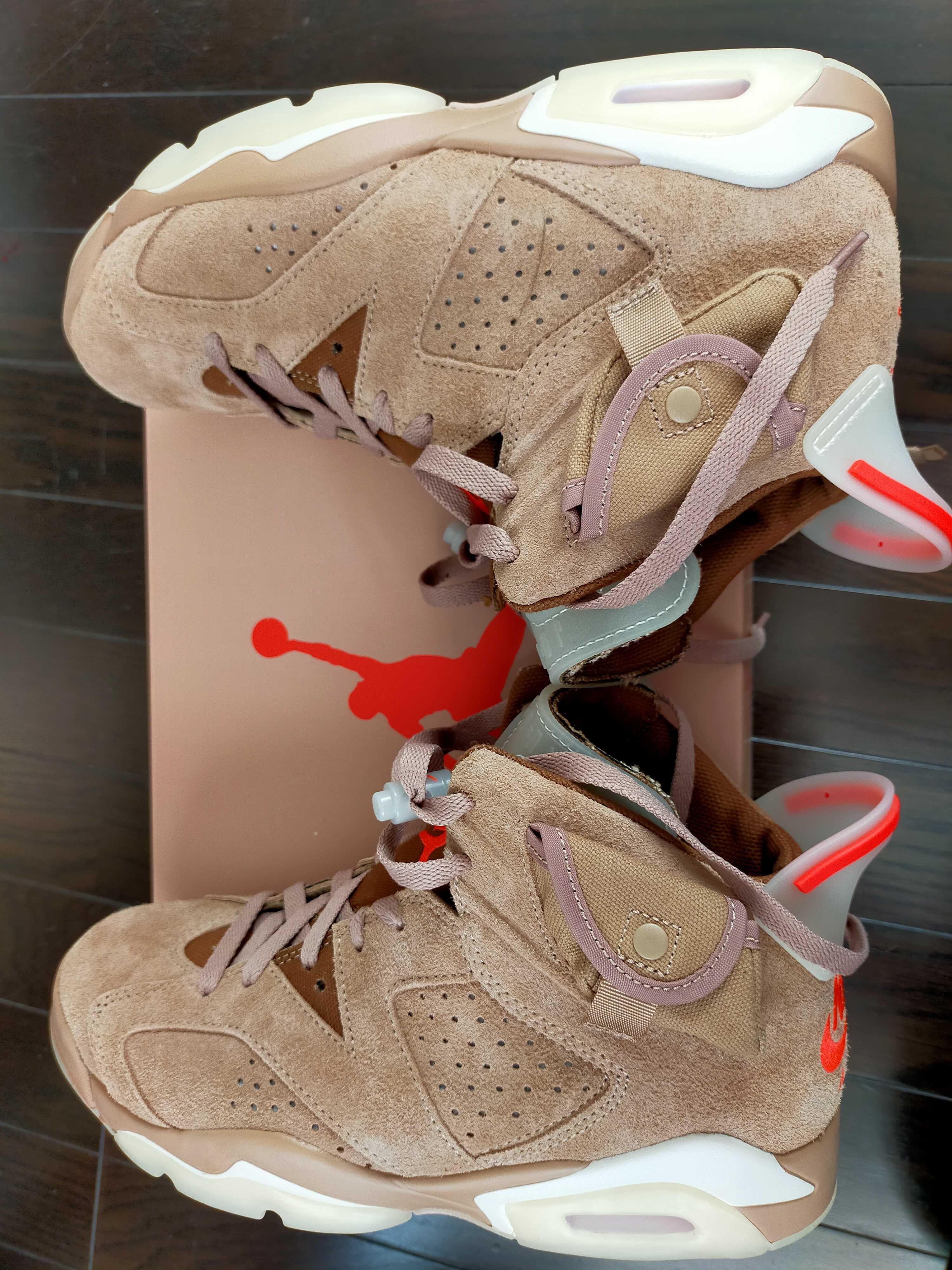Travis Scott × Nike Air Jordan 6 "British Khaki"
