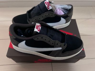 Travis Scott × Nike Air Jordan 1 Low OG SP-T "Black/Dark Mocha"