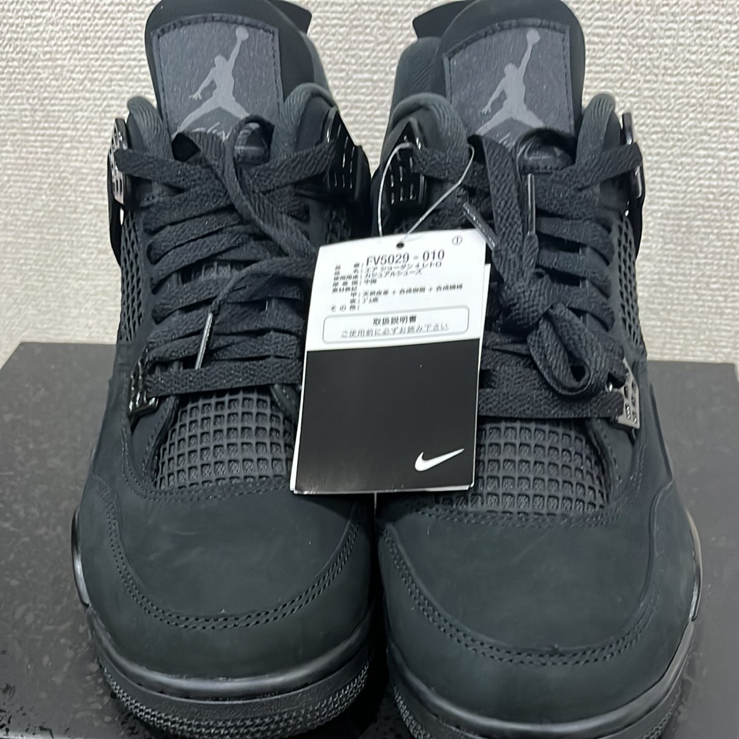 ナイキ エアジョーダン4 レトロ OG "ブラックキャット" (2025)