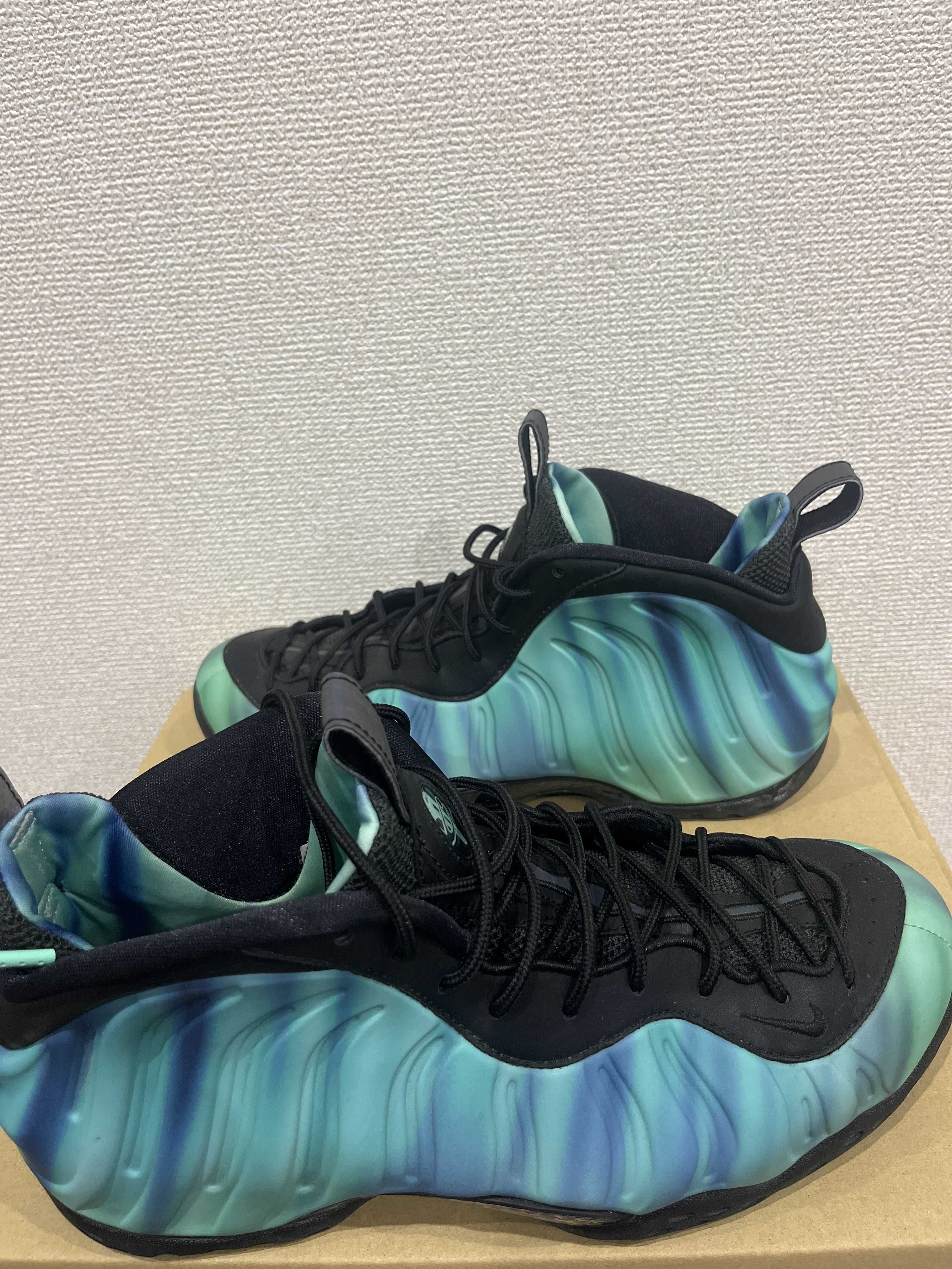 Nike Air Foamposite One Northern Lights "Black/Green Glow-Fias Purple"