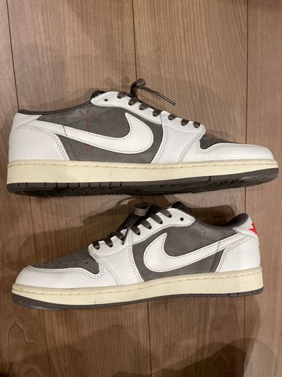 Travis Scott × Nike Air Jordan 1 Low OG SP "Reverse Mocha/Sail and Ridgerock"