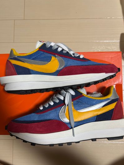 sacai × Nike LDV Waffle "Red/Blue"