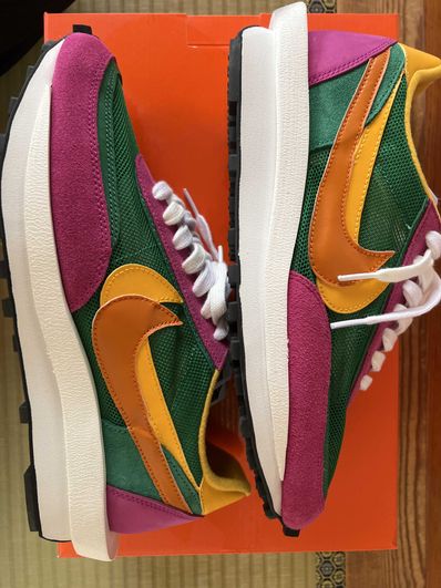 sacai × NIKE LDV WAFFLE "PINE GREEN"