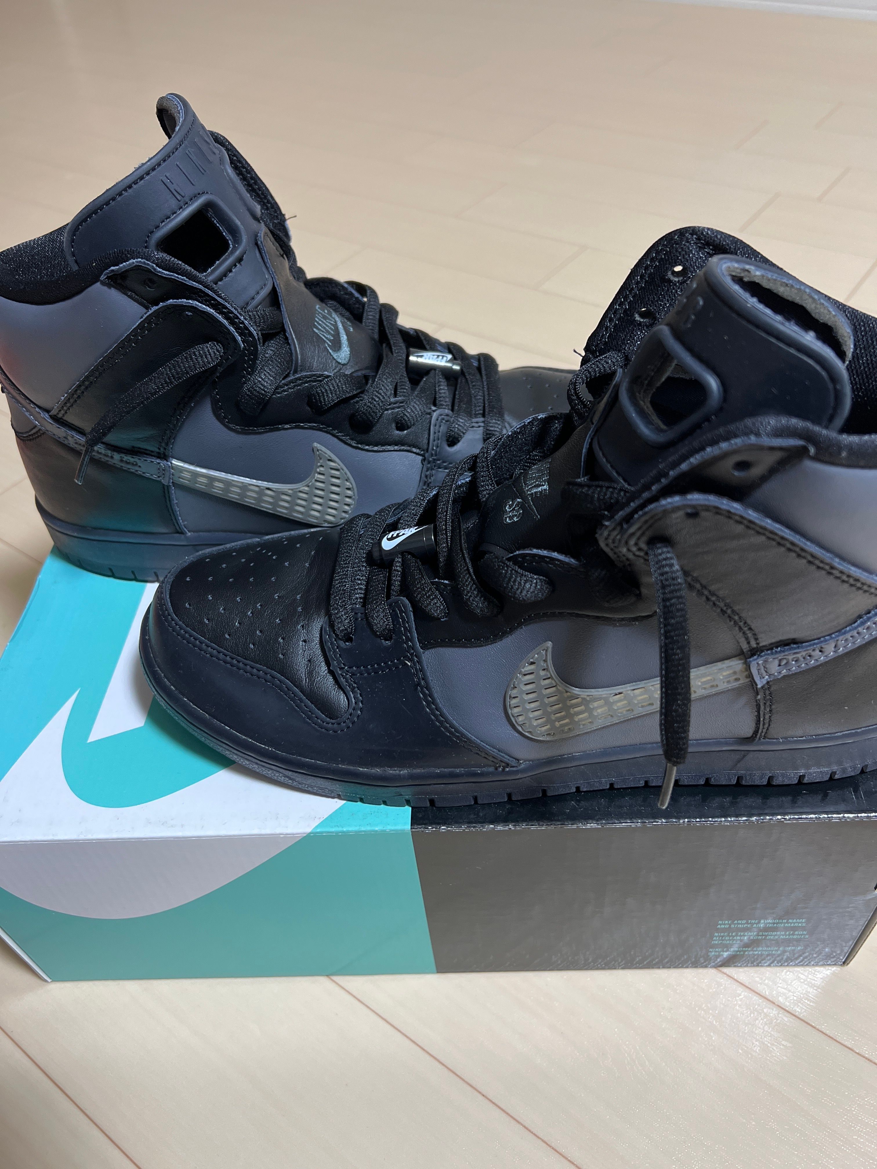 Nike SB Dunk High Pro PRM "Black"