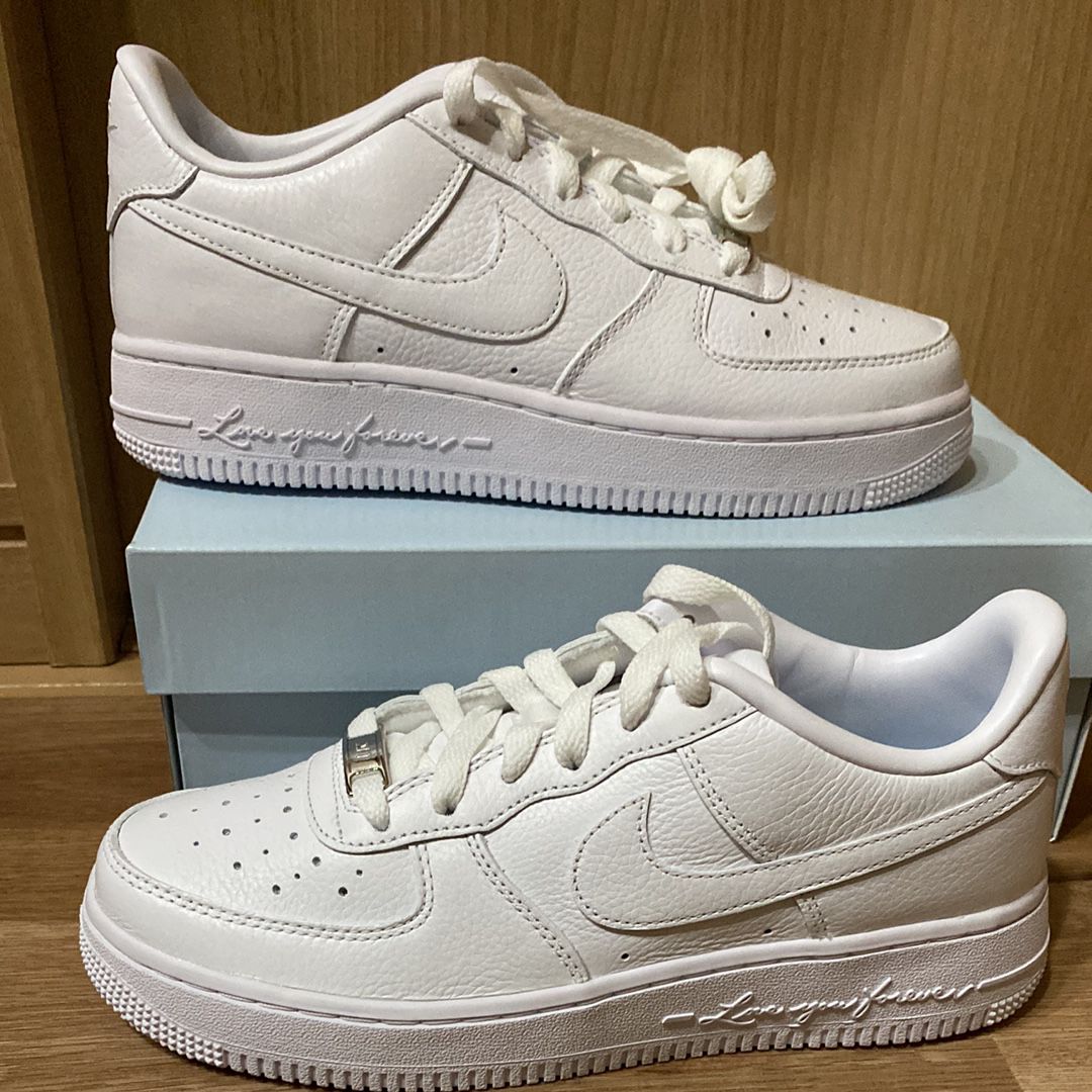 Drake NOCTA × Nike GS Air Force 1 Low "Love You Forver/White"
