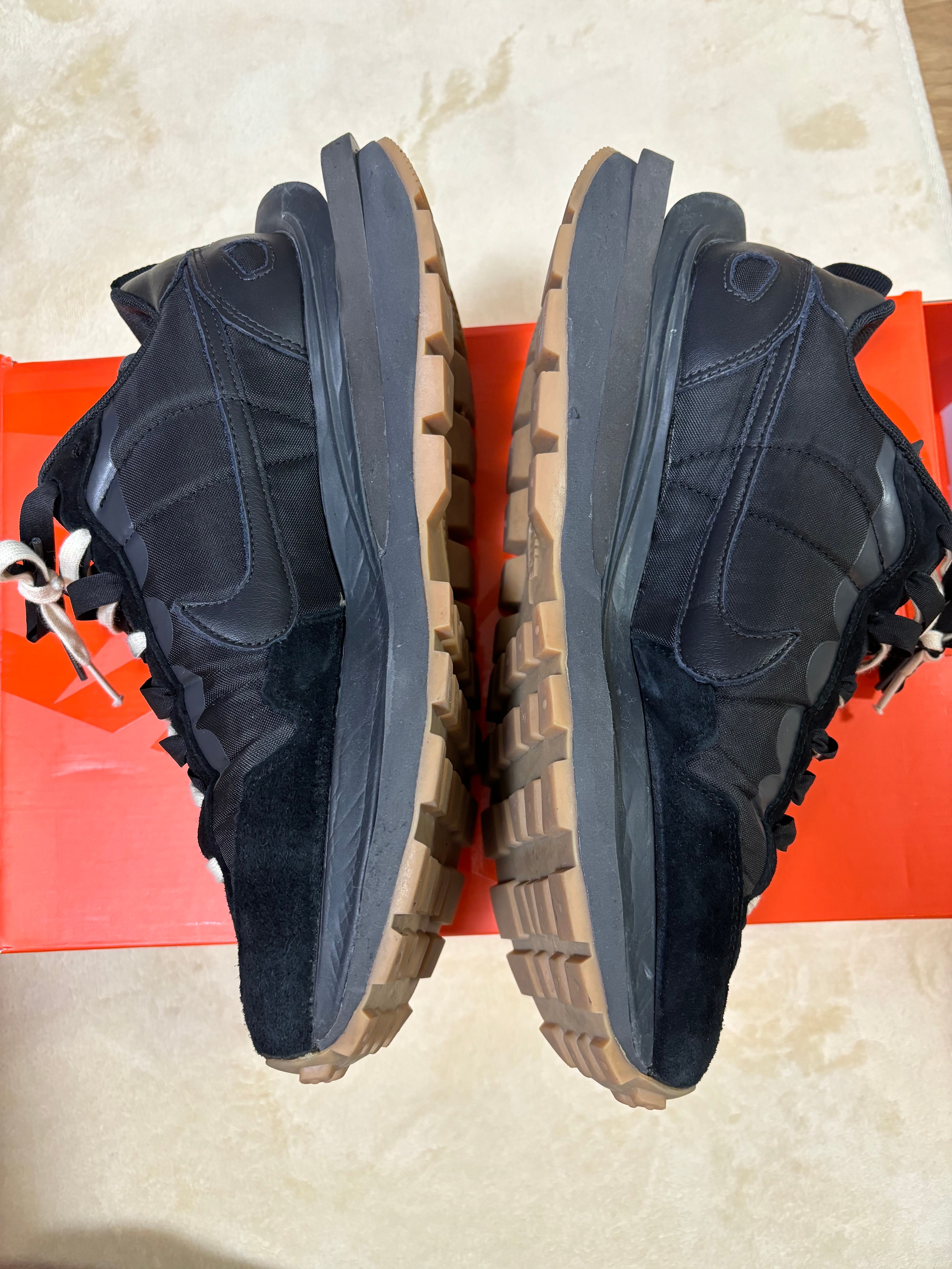 sacai × Nike VaporWaffle "Black Gum"
