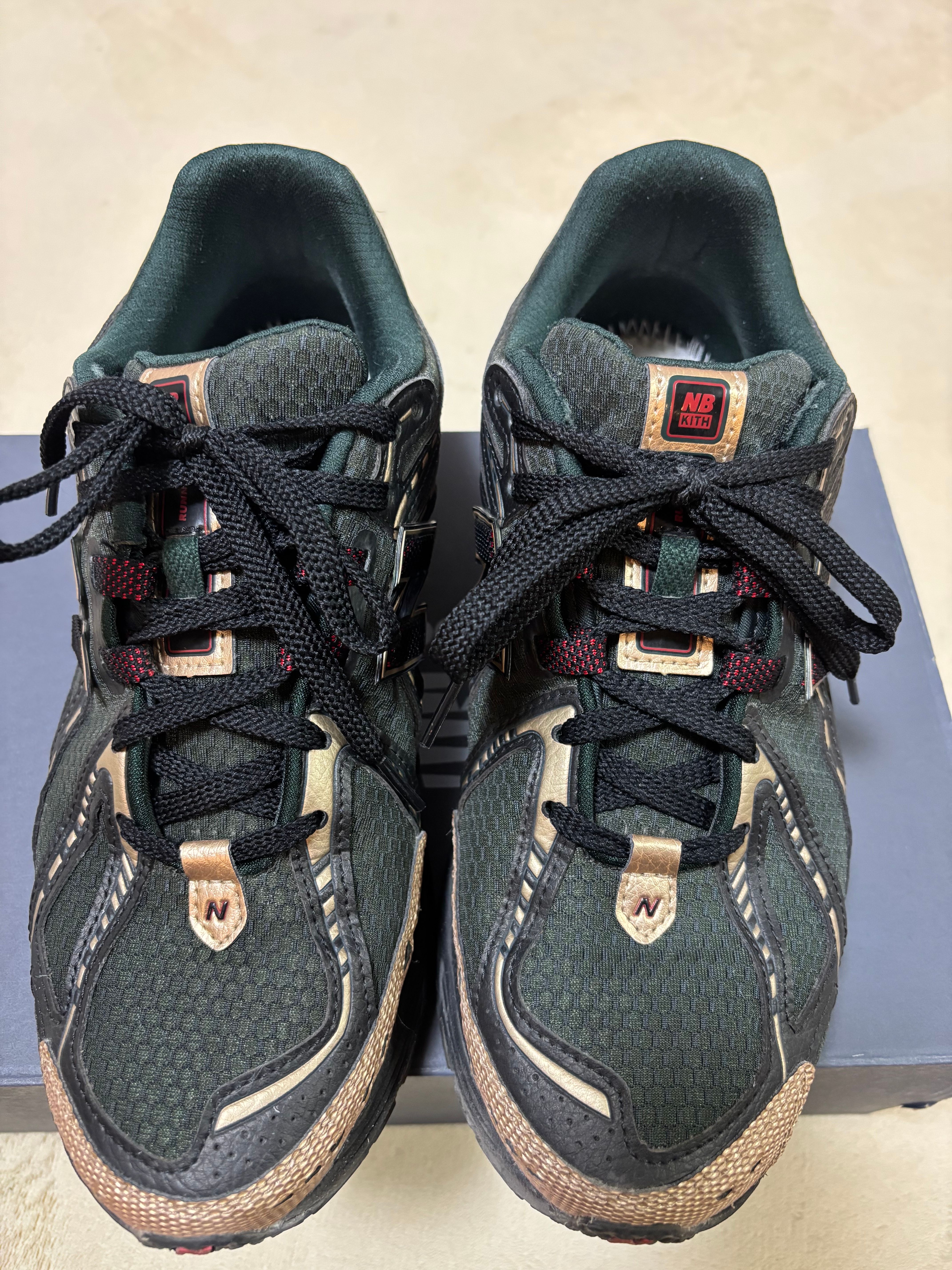 KITH × New Balance 1906R "Black/Green" M1906RKS