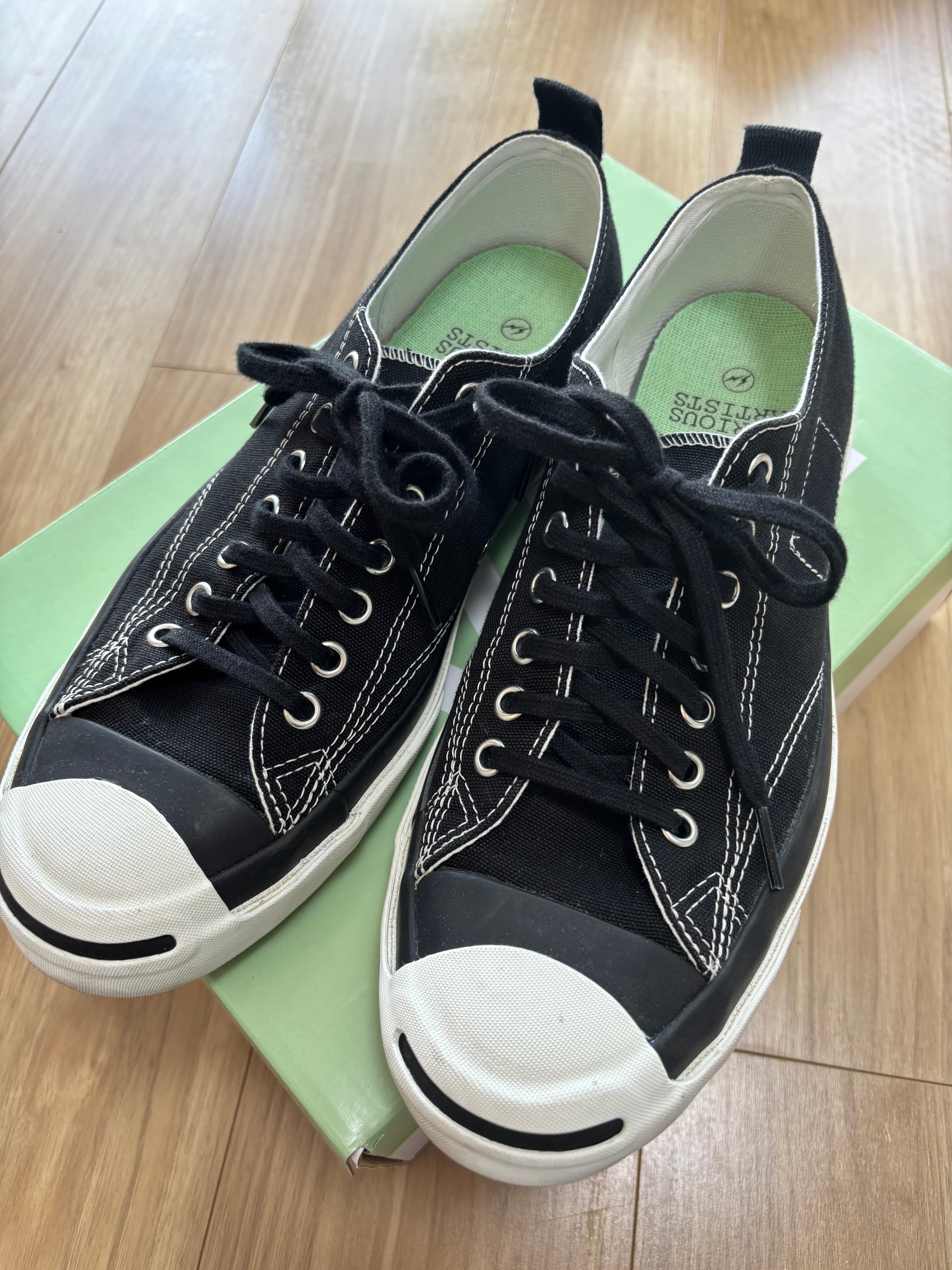 FRAGMENT × VA × Converse Jack Purcell 1935 "Black"