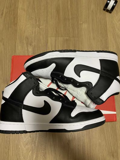 Nike Dunk High "Black and White"