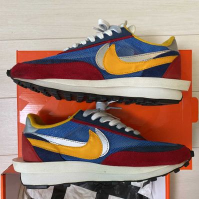 sacai × Nike LDV Waffle "Red/Blue"