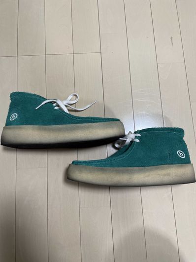 Hidden NY × Clarks Wallabee Cup Boot "Kelly"