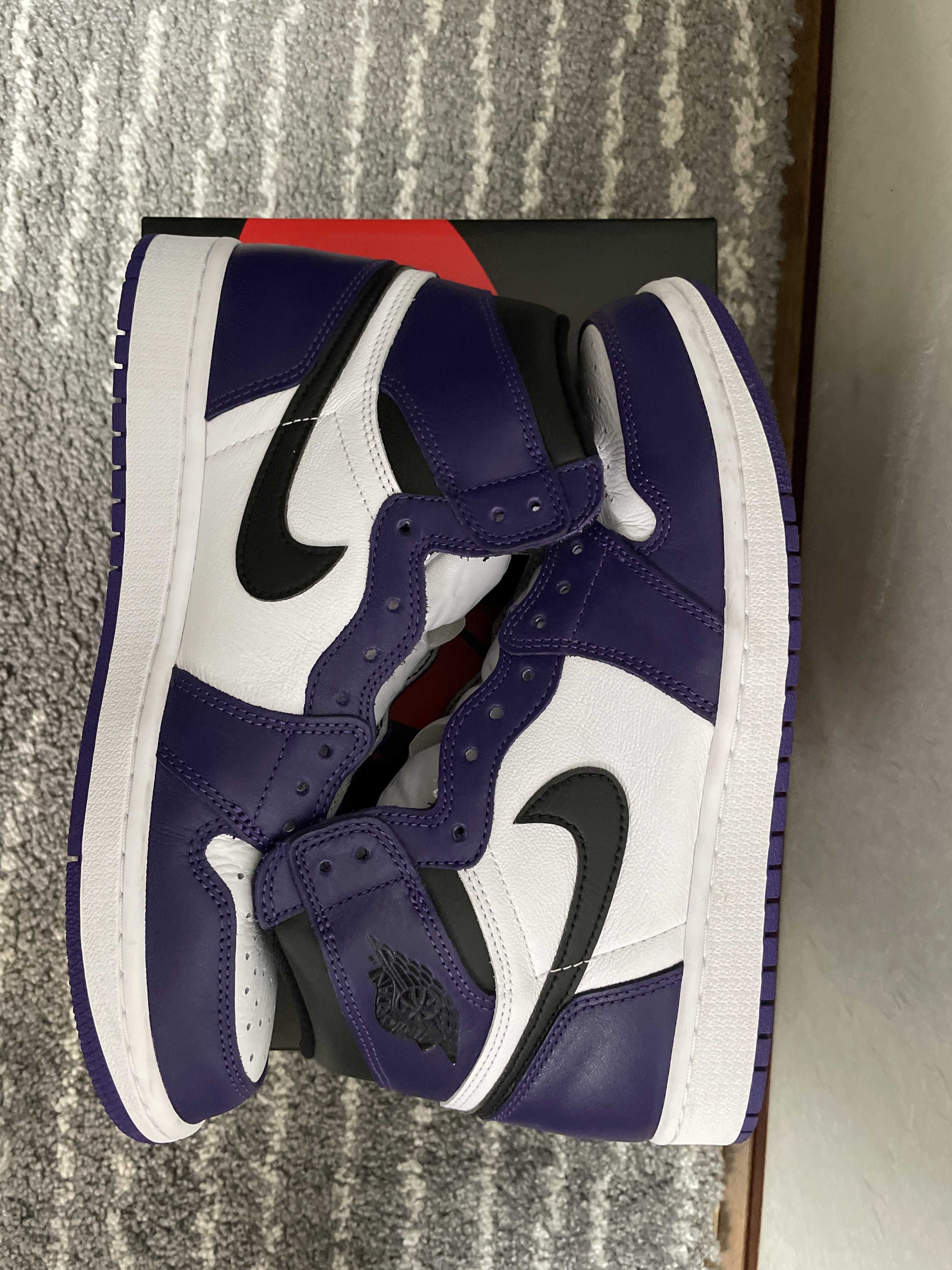 Nike Air Jordan 1 Retro High OG "Court Purple White/Black" (2020)