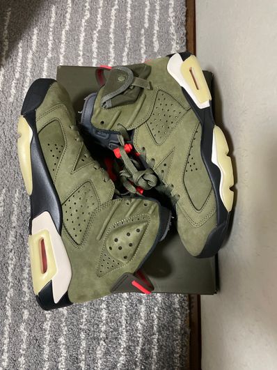 Travis Scott × Nike Air Jordan 6 Retro "Medium Olive"