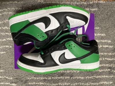 Nike SB Dunk Low Pro "Black and Classic Green"