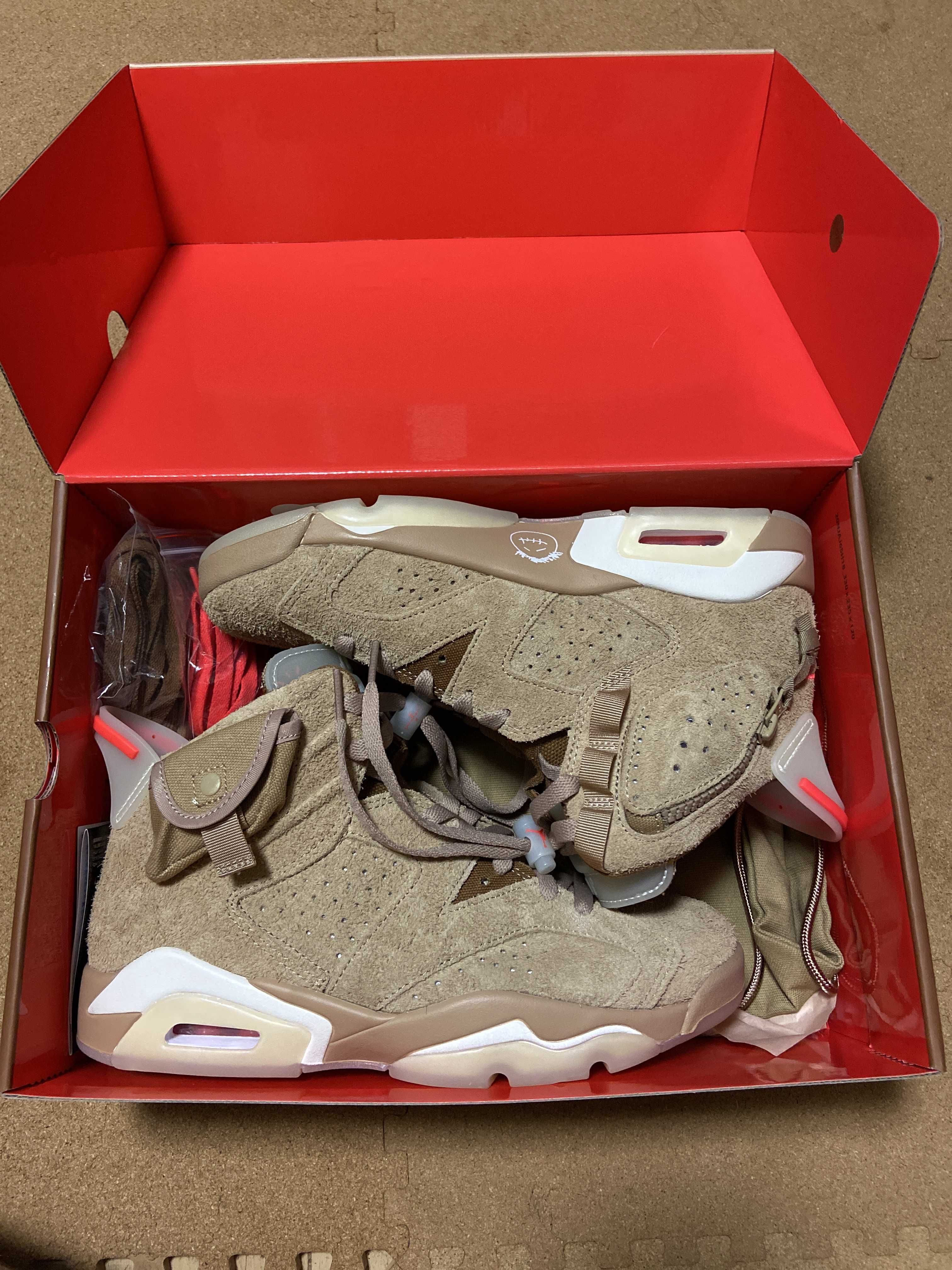 Travis Scott × Nike Air Jordan 6 "British Khaki"