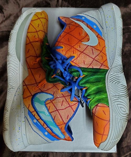 取り扱い不可:SPONGEBOB×NIKE KYRIE 5 EP "PINEAPPLE HOUSE"