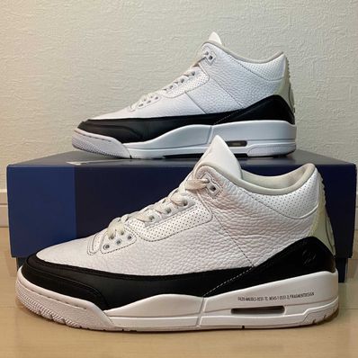 Fragment × Nike Air Jordan 3 "White/Black"