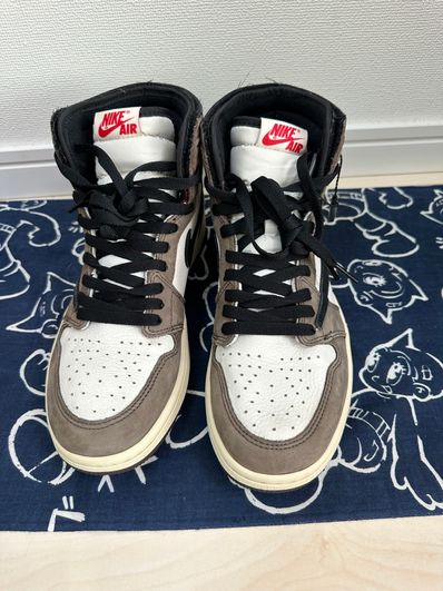 Travis Scott × Nike Air Jordan 1 Retro High OG TS SP "Sail/Dark Mocha"