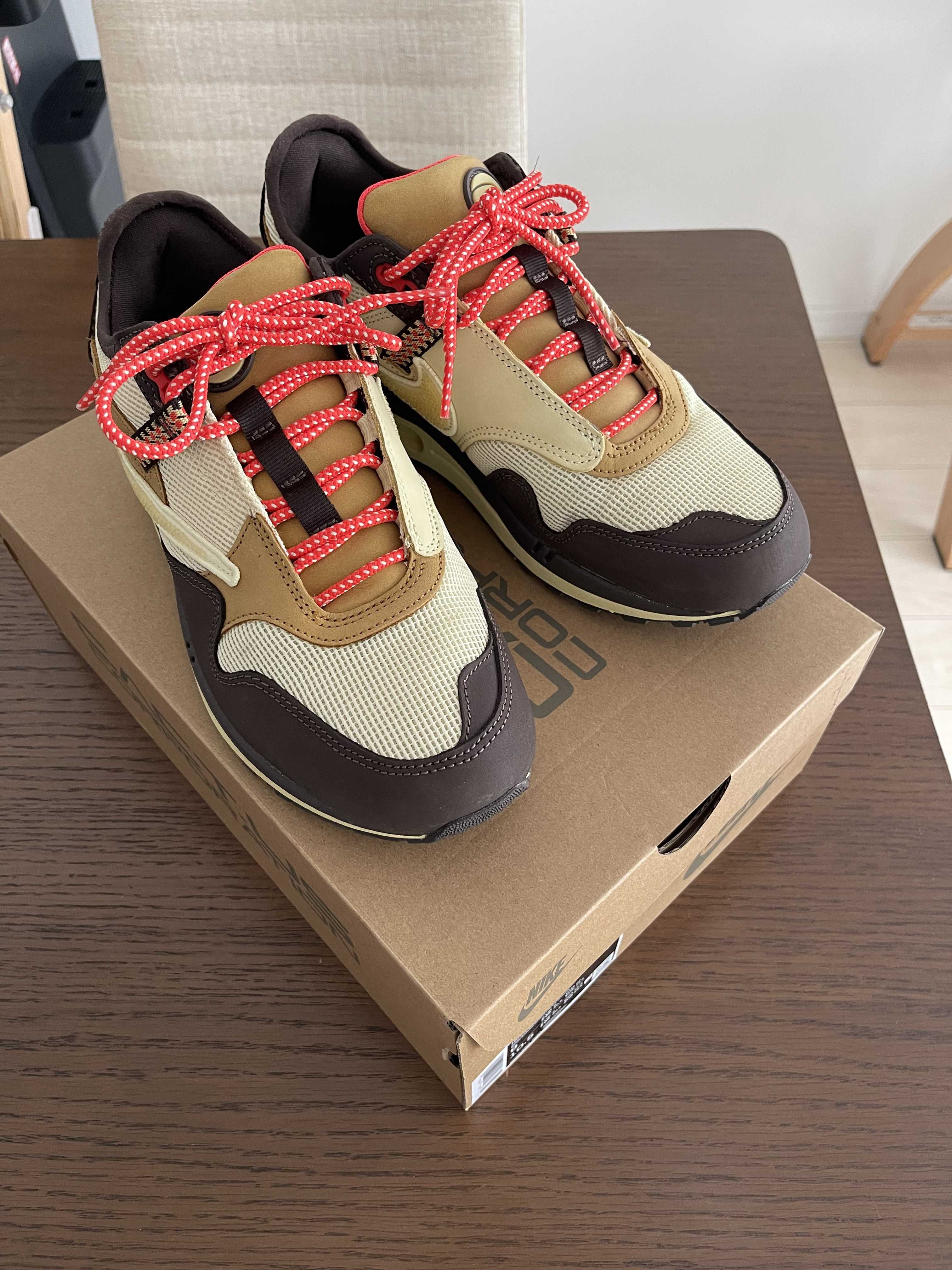 Travis Scott × Nike Air Max 1 "CACT.US Brown"