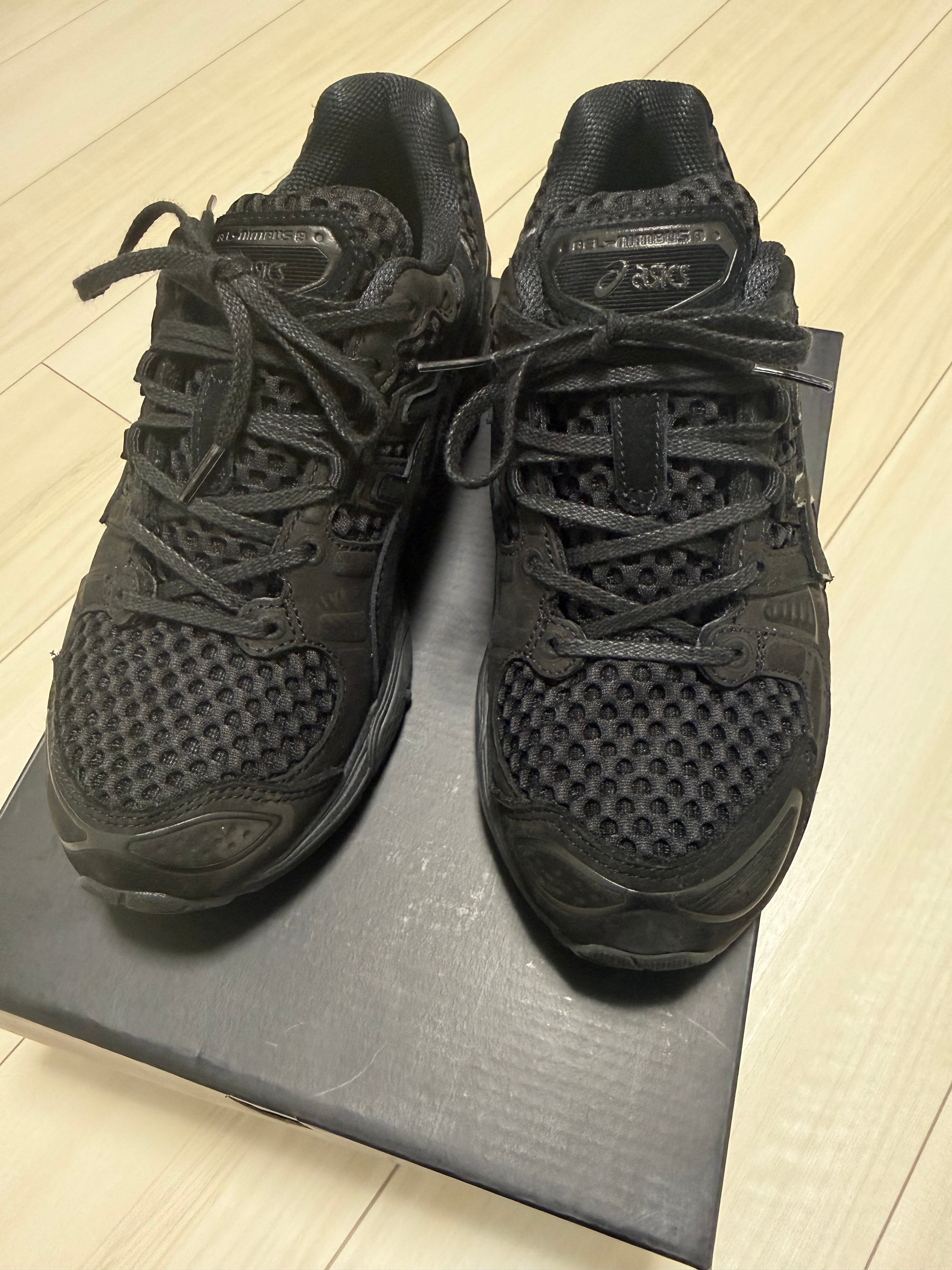 エンノイ × スタイリスト私物 × アシックス ゲルニンバス9 ゴアテックス "トリプルブラック"