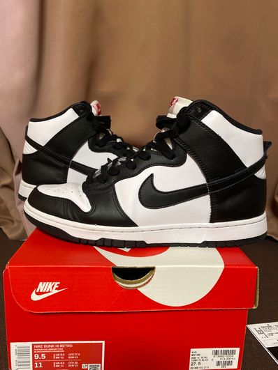 Nike Dunk High "Black and White"