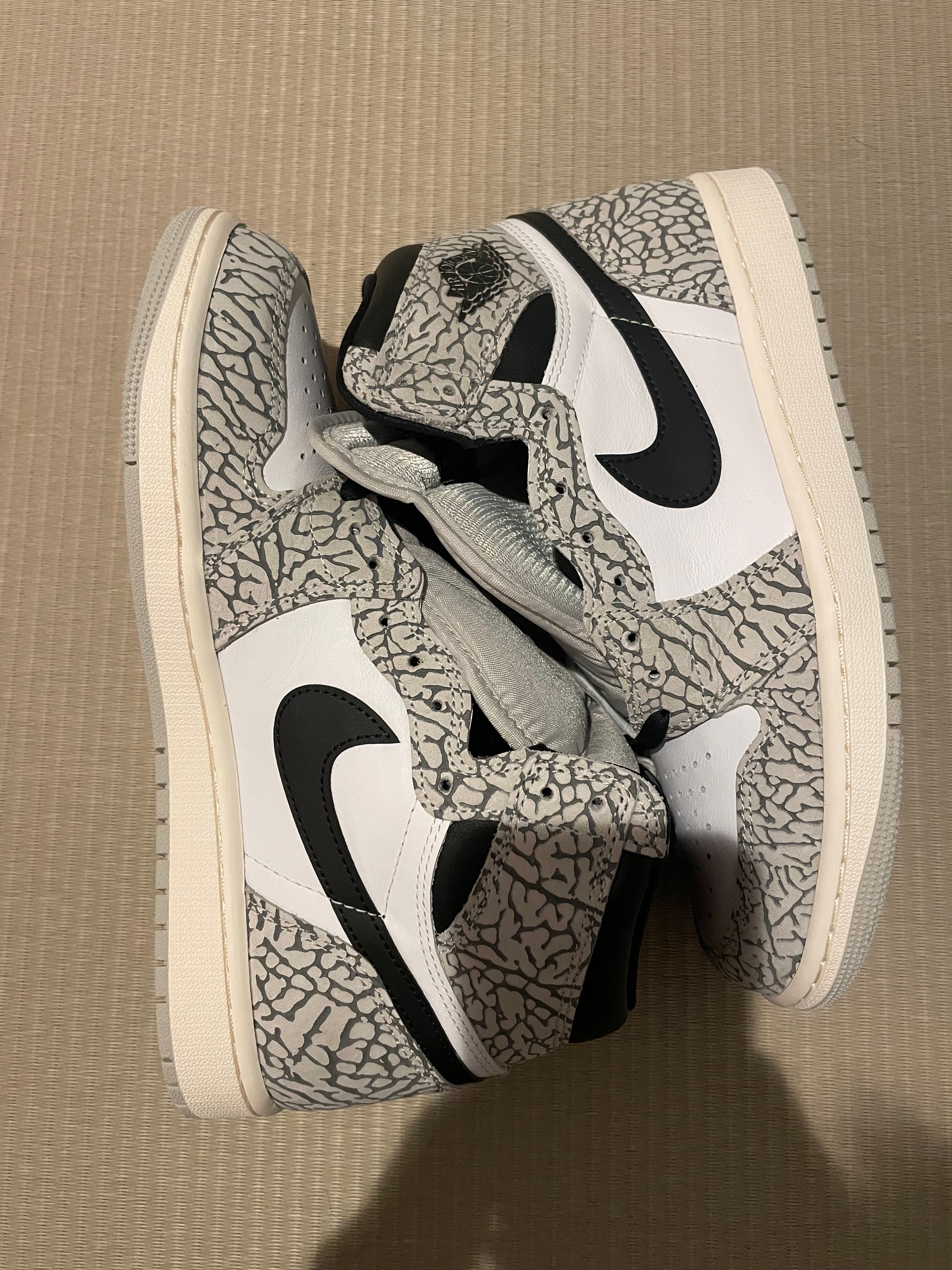 Nike Air Jordan 1 High OG "White Cement/Safari"