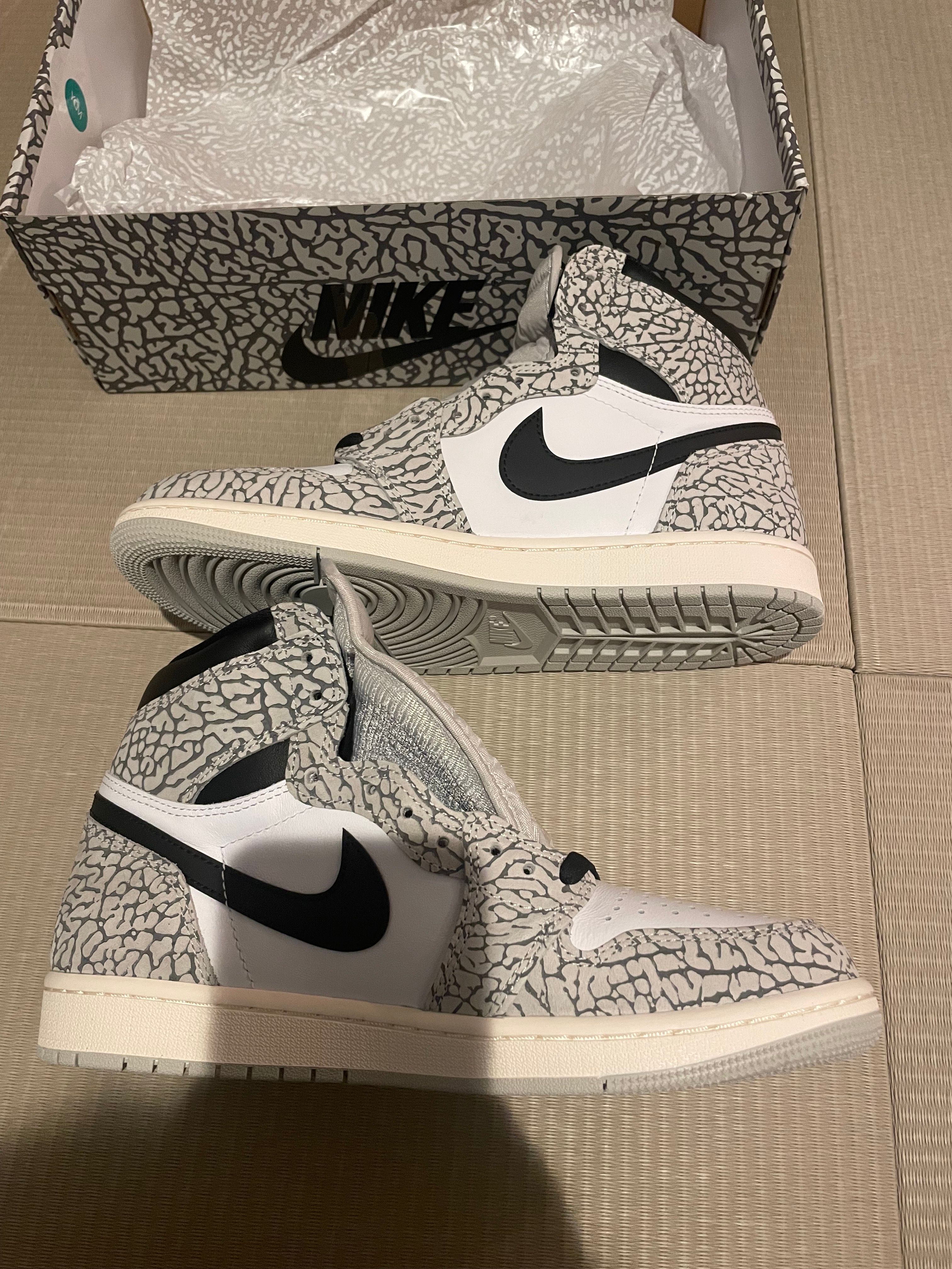 Nike Air Jordan 1 High OG "White Cement/Safari"