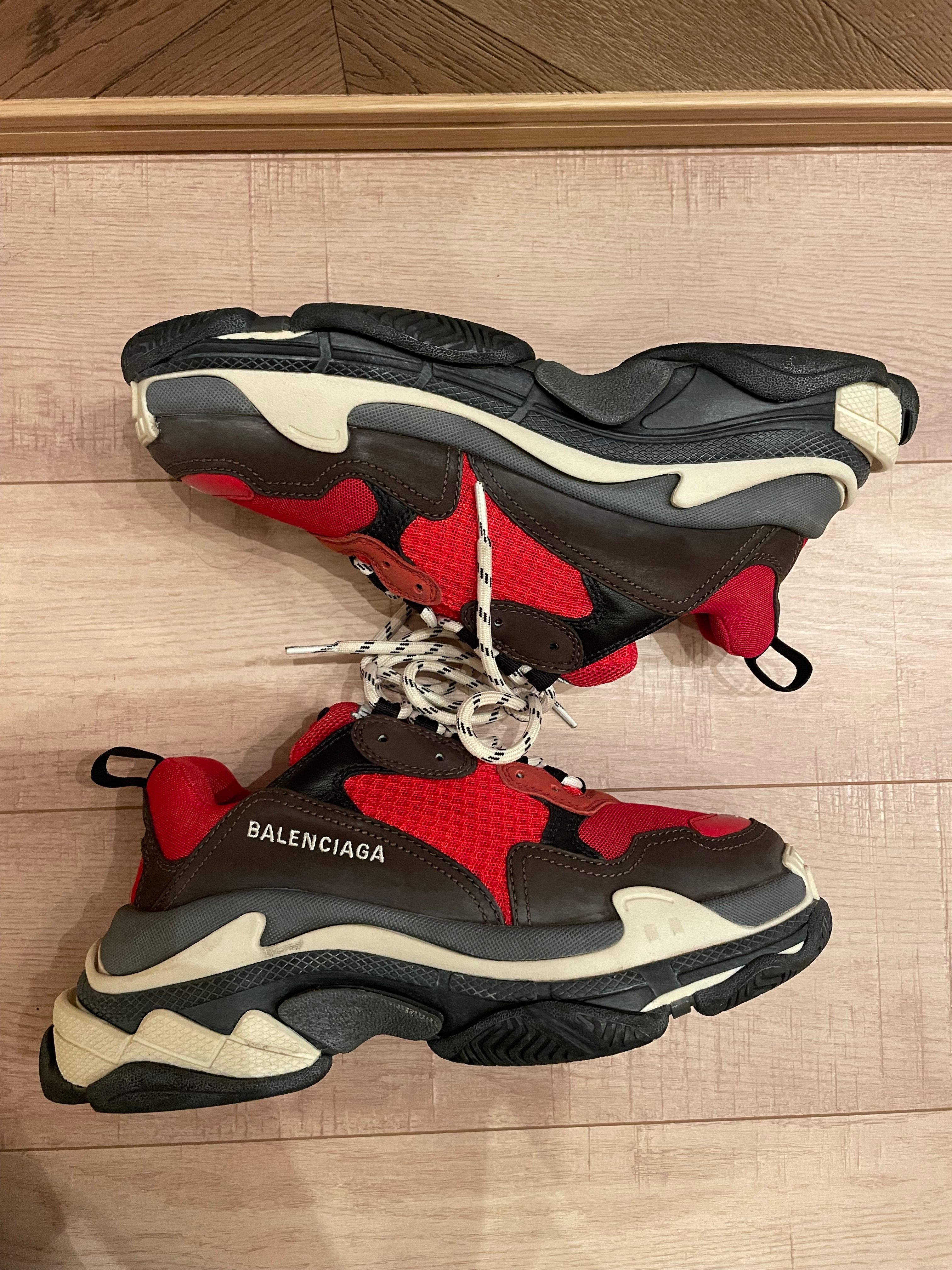 Balenciaga Triple S "Red Black"