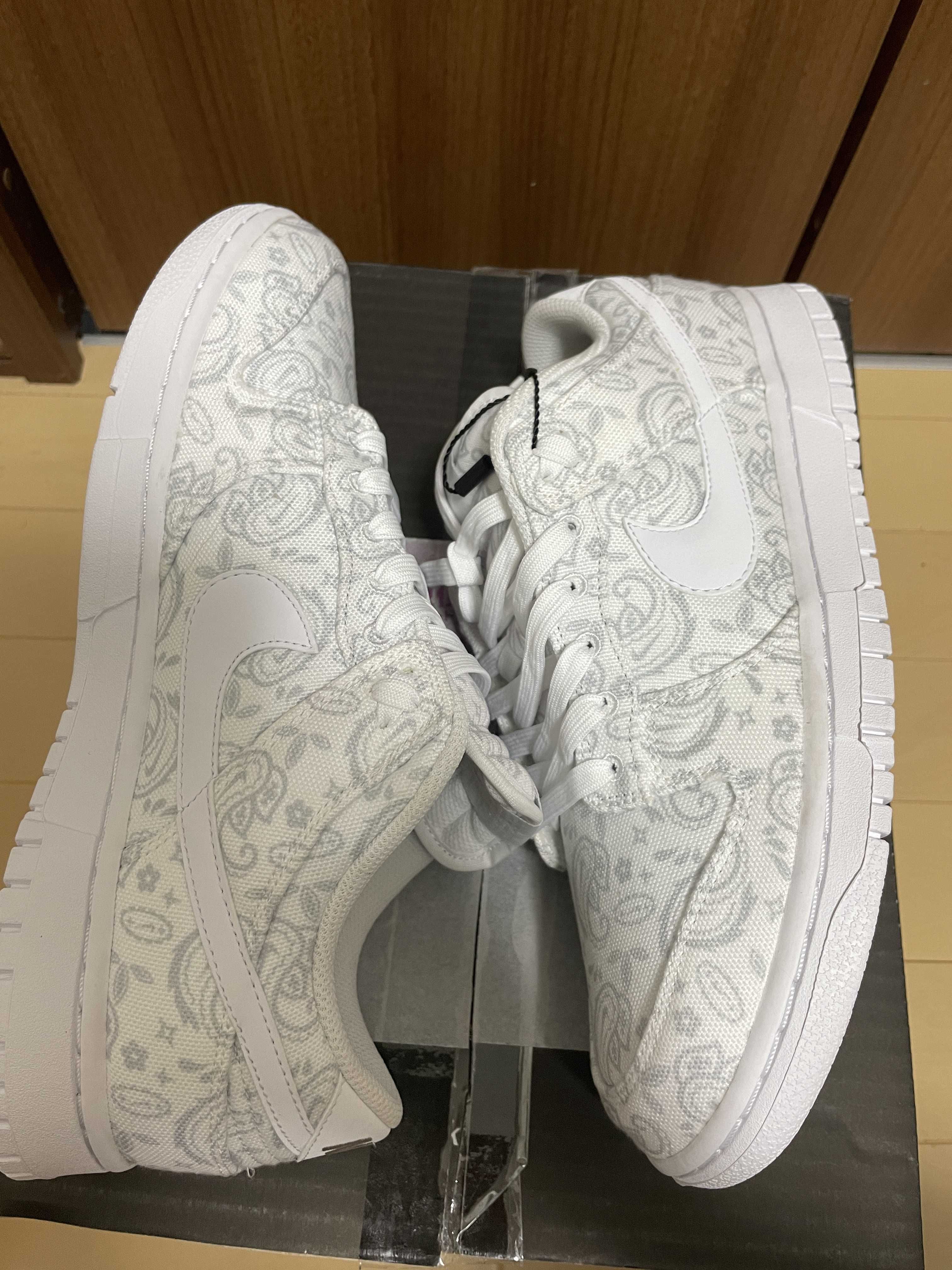 Nike Women's Dunk Low ESS "White Paisley"