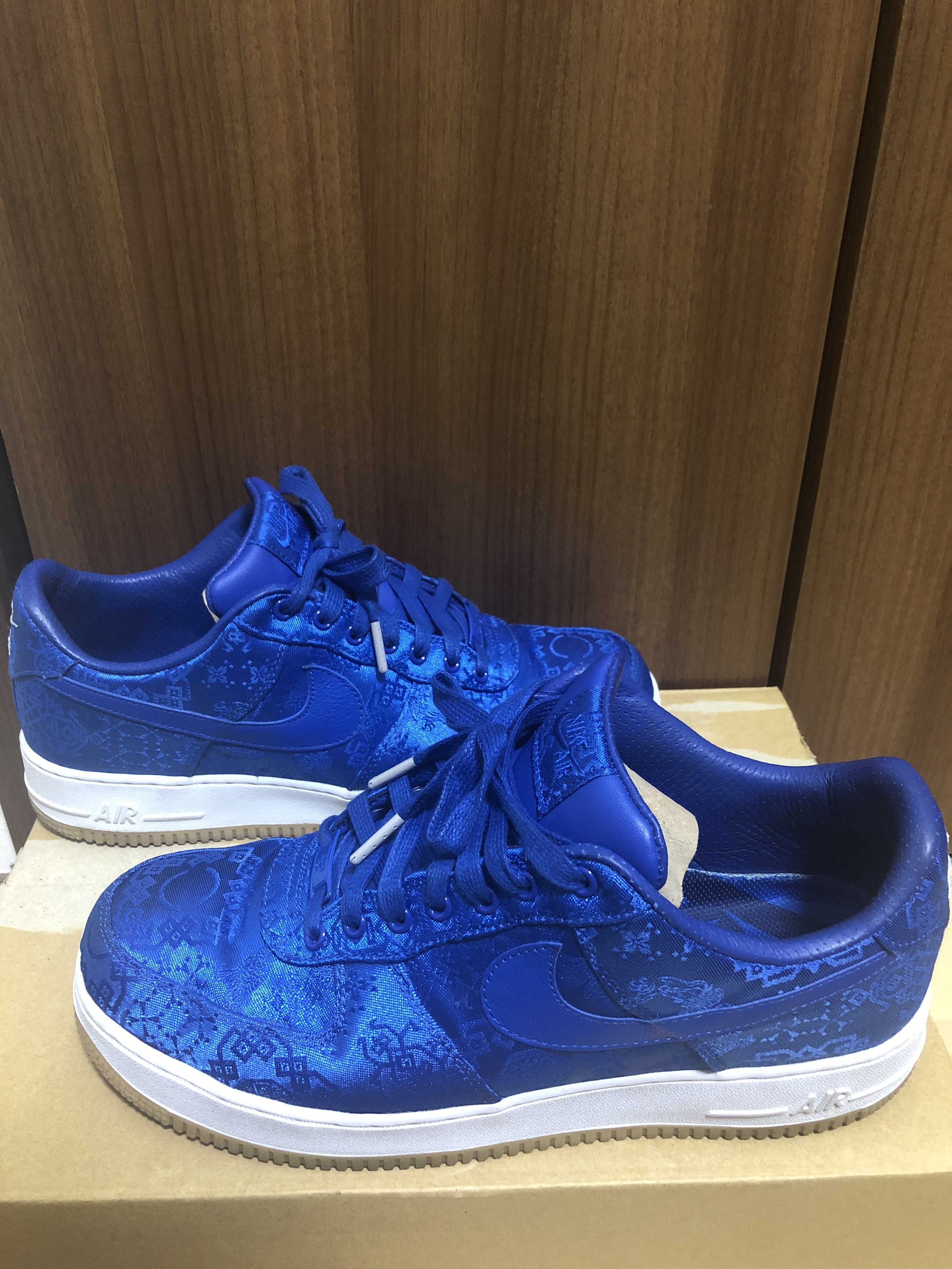 CLOT × Nike Air Force 1 Low "Blue"