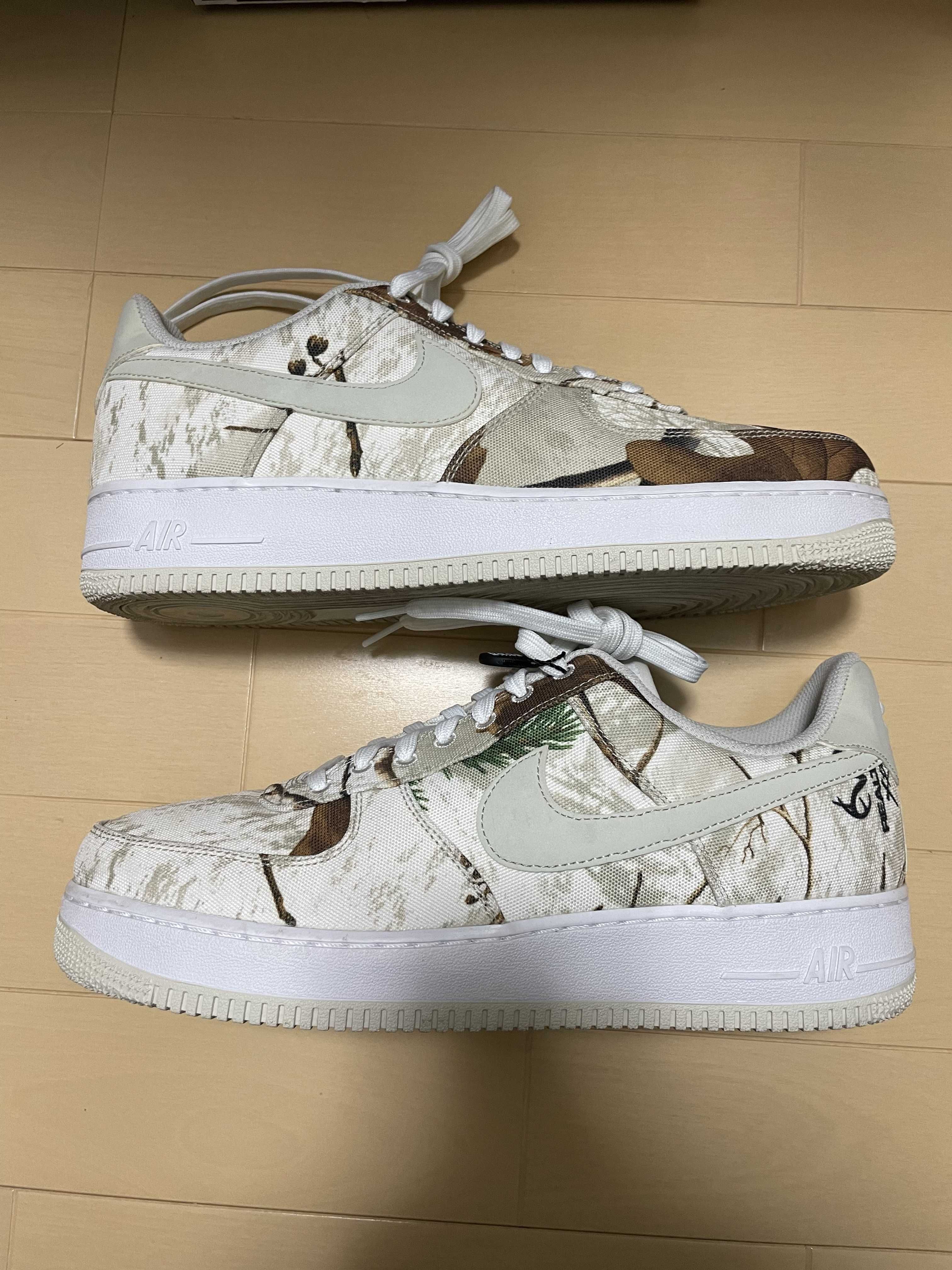 NIKE AIR FORCE 1 LOW REALTREE WHITE