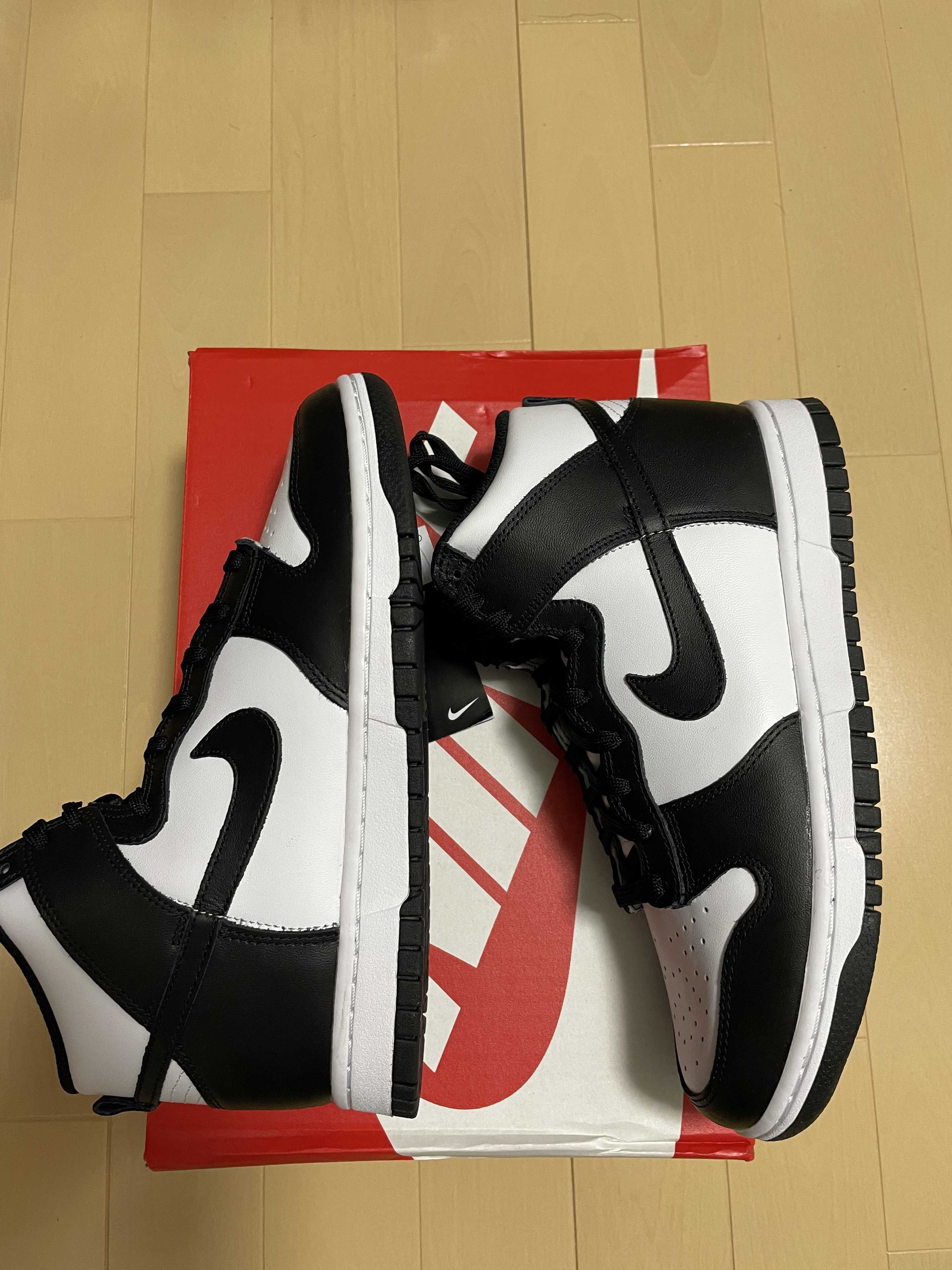 Nike Women's Dunk High "Black and White"