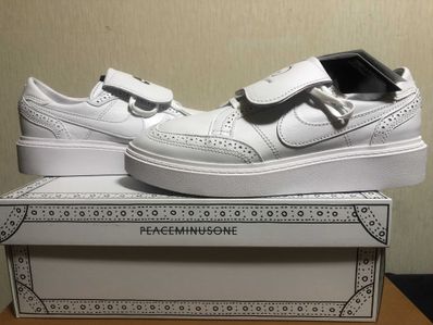 PEACEMINUSONE × Nike Kwondo1 "White" / G-DRAGON