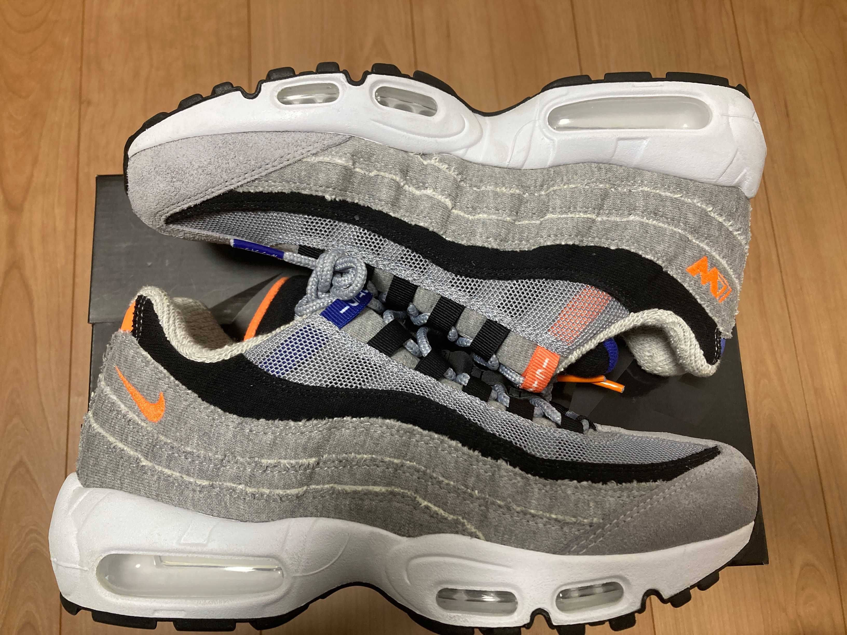 Loopwheeler × Nike Air Max 95 "Wolf Grey"